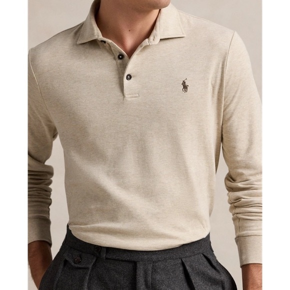 Polo Ralph Lauren Other - Polo Ralph Lauren Luxury Classic Fit Long Sleeve Polo-Collar Shirt, Size 3XL